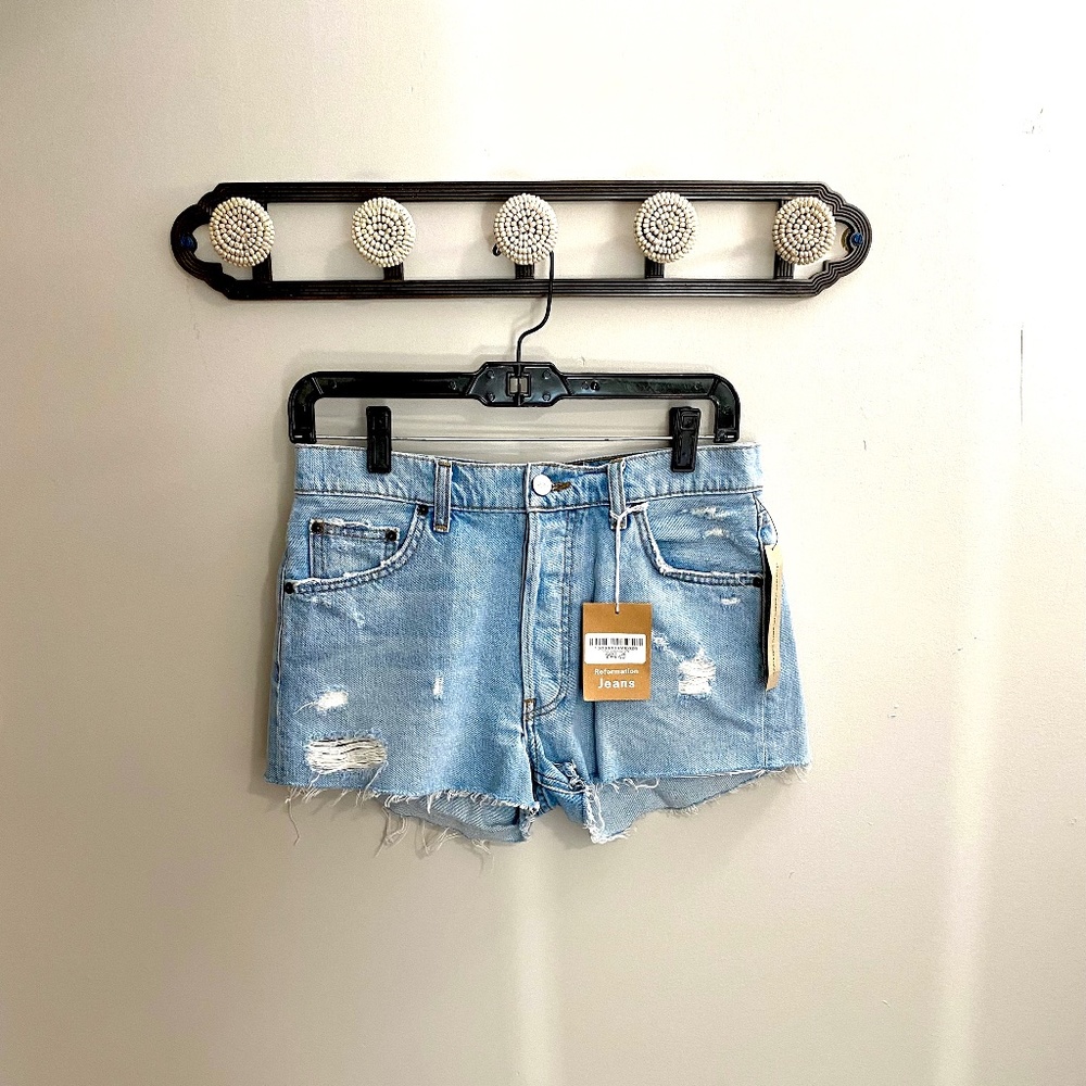 New with Tags Reformation Ginger Relaxed Jean Short